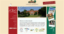 Desktop Screenshot of landhaus-marquardt.de